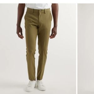 Quince Dark Khaki Dress Pants